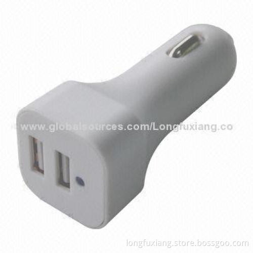 2.1A Dual USB Car Charger for iPhone